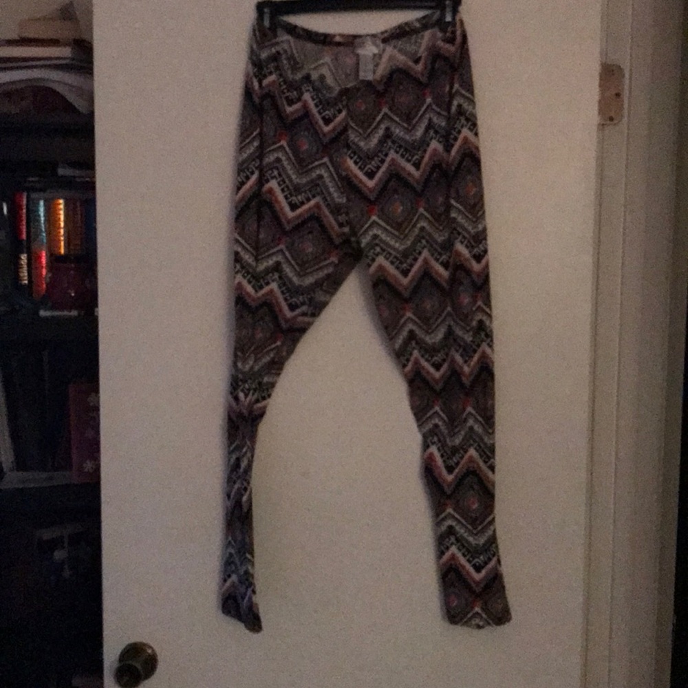 Aztec print legging